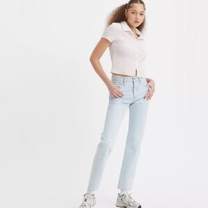 Levi’s 501 - women high rise in cold blue (31)